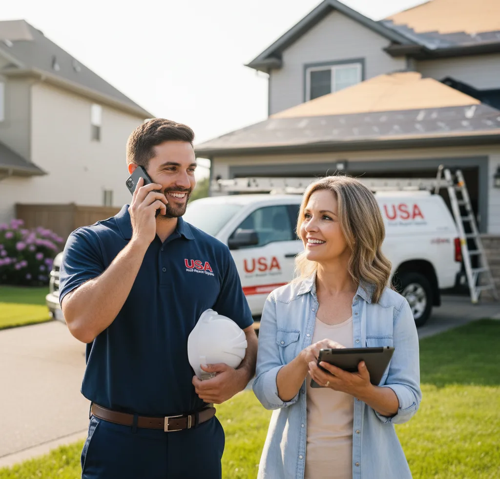 USA Roof Repair Experts customer support in Dallesport